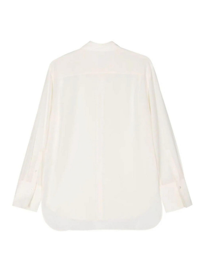 Joseph Joe Crepe-de-chine Shirt In Neutral