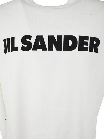 Shop Jil Sander Suéter Cuello Redondo - Blanco In White