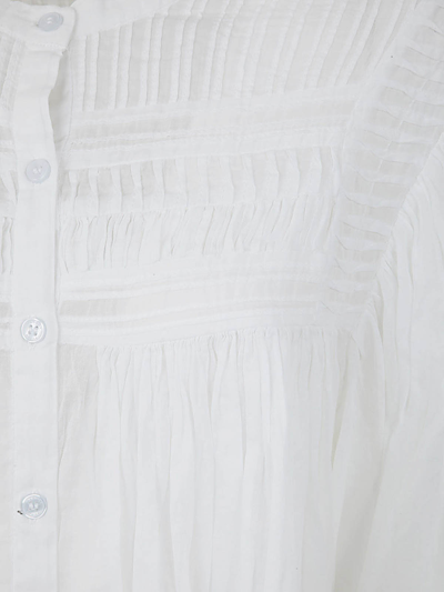 Shop Isabel Marant Étoile Camisa - Plalia In Blanco