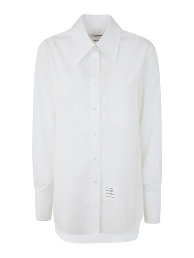 Thom Browne White Cotton Shirt In White