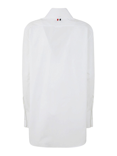 Thom Browne White Cotton Shirt In White