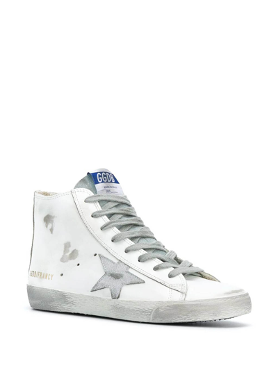 Shop Golden Goose Francy Sneakers In White