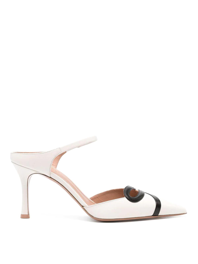 Shop Malone Souliers Chinelas - Bonnie In White