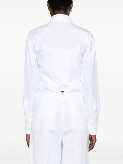 Shop Fabiana Filippi Camisa - Blanco In White