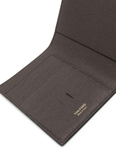 Shop Tom Ford Stationary Wallet In Brown