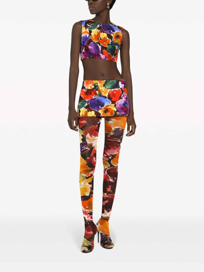 Shop Dolce & Gabbana Top - Multicolor In Multicolour