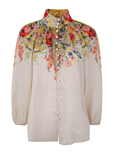 Shop Zimmermann Blusa - Alight In Multicolour