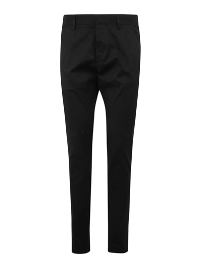 Dsquared2 Cool Guy Fit Trouser With Metal Logo Tag In Negro