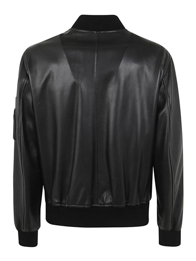 Shop Versace Blazer - Blouson In Black
