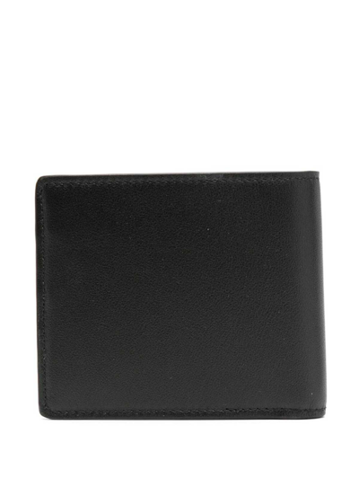 Shop Versace Bi-fold Wallet Calf In Black
