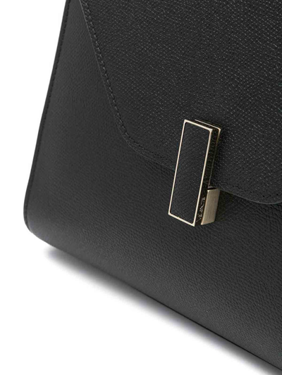 Valextra Iside Medium Bag In Black