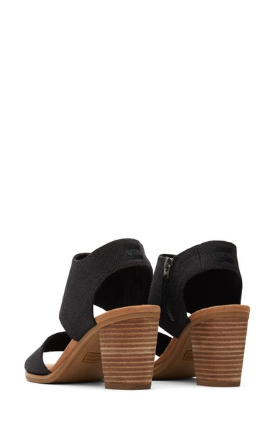 Shop Toms Majorca Cutout Sandal In Black