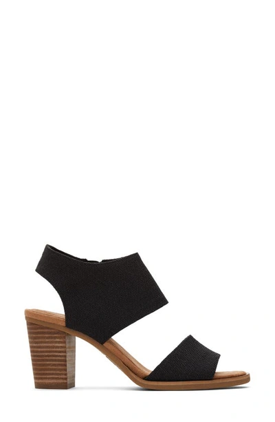 Shop Toms Majorca Cutout Sandal In Black