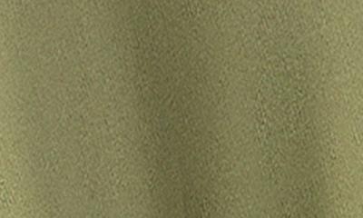 Shop O'neill Moment Crop Graphic Sweatshirt In Oil Green