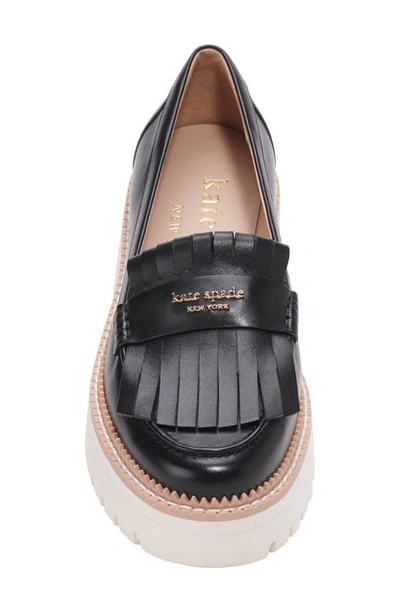 Shop Kate Spade Caddy Loafer In Black