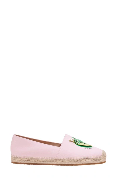 Shop Kate Spade Ribbit Espadrille In Pink Lupine