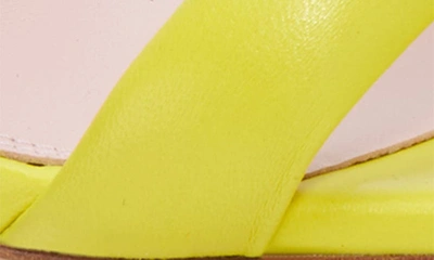 Shop Kate Spade Melrose Ankle Strap Sandal In Wasabi