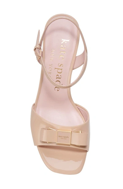 Shop Kate Spade Bowdie Quarter Strap Sandal In Beach Sand