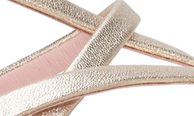 Shop Kate Spade Renee Slingback Sandal In Pale Gold