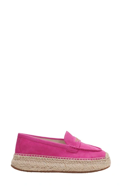 Shop Kate Spade Eastwell Espadrille Flat In Rhododendron Grove