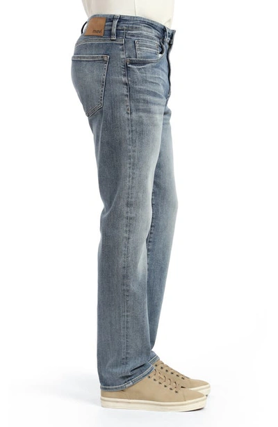Mavi Jeans Matt Relaxed Straight Fit Jeans In Blue Brushed Organic Vintage