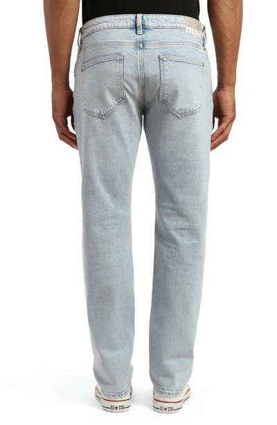 Mavi Jeans Marcus Slim Straight Leg Jeans In Bleached Recycled Blue