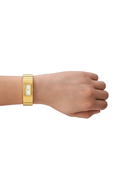 Shop Tory Burch The T Bracelet Watch, 40mm In Gold