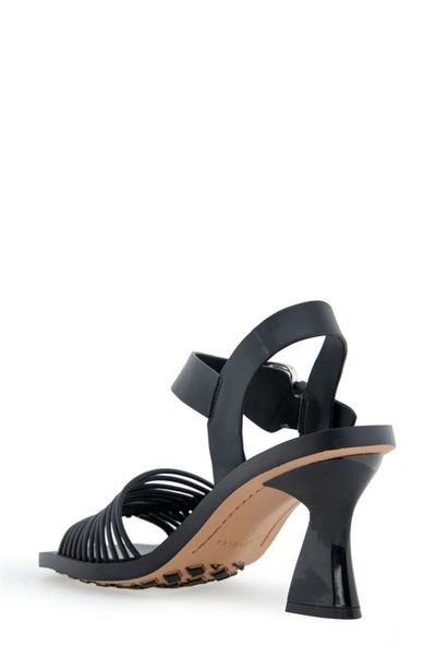 Shop Aerosoles Crew Sandal In Black Pu