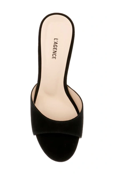 Shop L Agence Avery Slide Sandal In Black