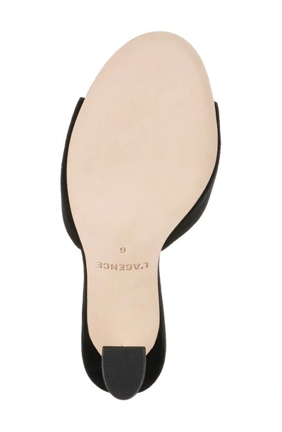L Agence Avery Slide Sandal In Black