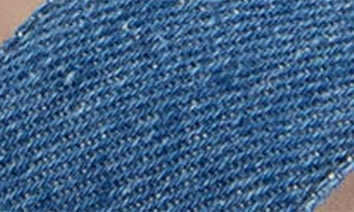 Shop Aerosoles Camera Platform Sandal In Medium Blue Denim