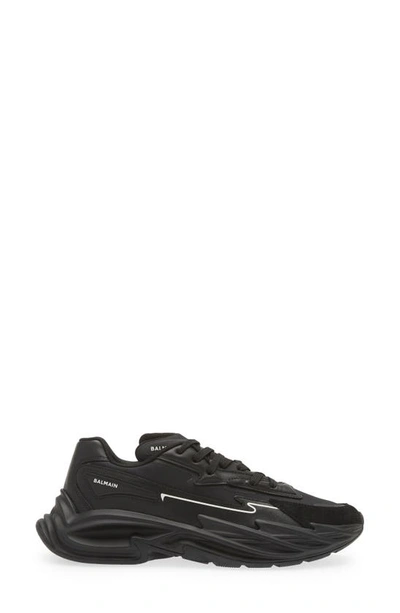 Shop Balmain B-dr4gon Sneaker In Black