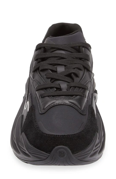 Shop Balmain B-dr4gon Sneaker In Black