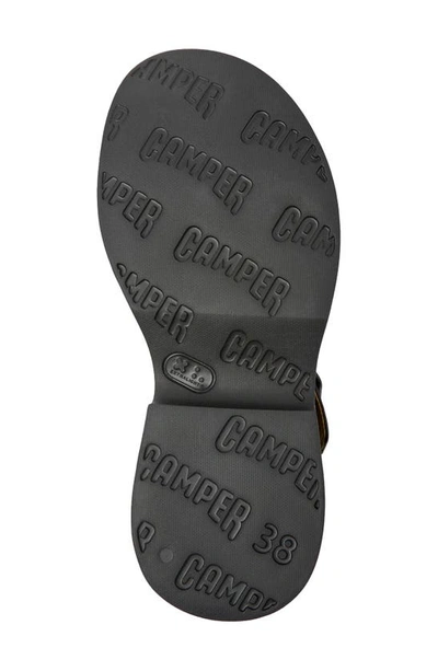 Shop Camper Tasha Ankle Strap Wedge Sandal In Black