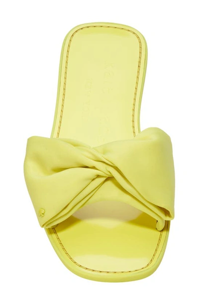 Shop Kate Spade Bikini Slide Sandal In Wasabi