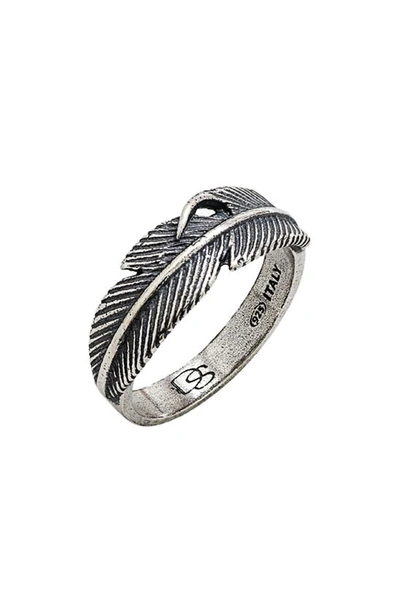 Shop Degs & Sal The Feather Recycled Sterling Silver Ring