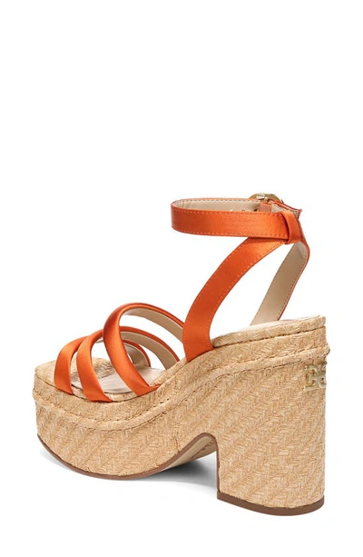 Shop Sam Edelman Tibby Platform Sandal In Cali Orange