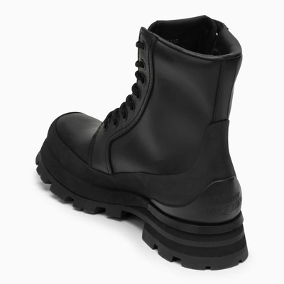 Shop Alexander Mcqueen Wander Boot In Black