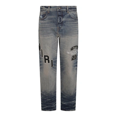 Shop Amiri Jeans Grey