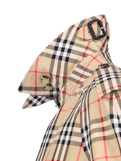 Shop Burberry Jackets In Beige