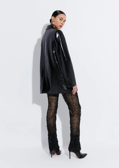 Lapointe Mesh Sequin Flare Pant In 14