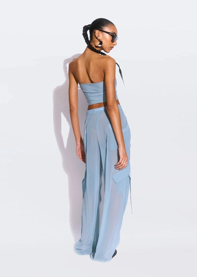 Lapointe Faux Leather Tube Top In 12