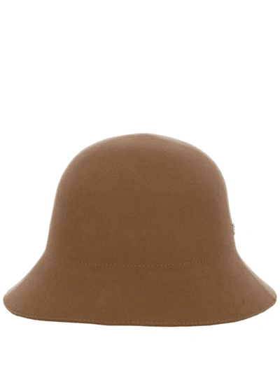 Shop Helen Kaminski Hats In Camel/nut