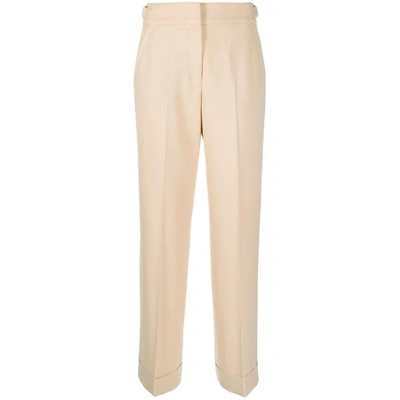 Shop Peserico Pants In Neutrals
