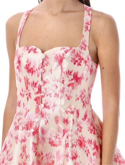 Shop Philosophy Di Lorenzo Serafini Radzmir Minidress In Rose Print