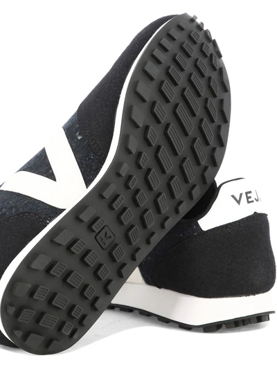 Shop Veja "sdu Rec Flannel" Sneakers In Black