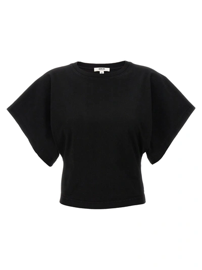 Shop Agolde Britt T-shirt Black