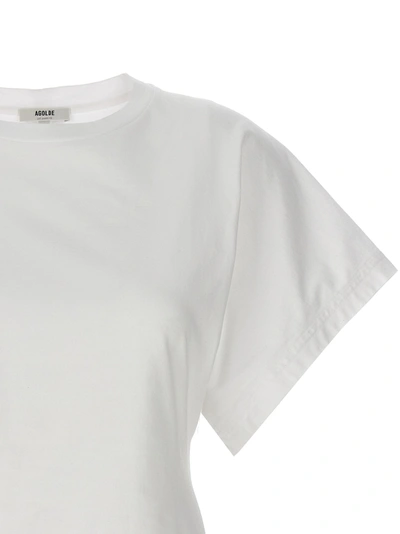 Shop Agolde Britt T-shirt White