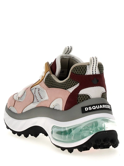 Shop Dsquared2 Bubble Sneakers Multicolor