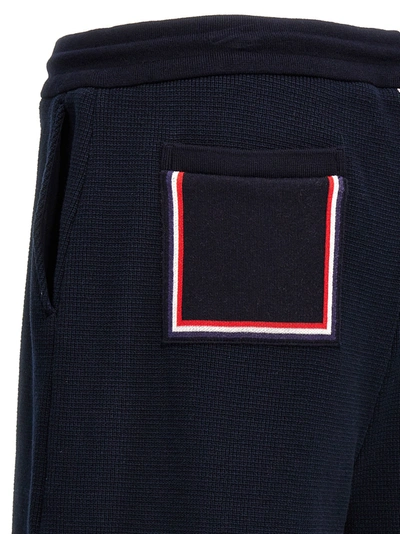 Shop Thom Browne Cotton Knit Bermuda Shorts Bermuda, Short Blue